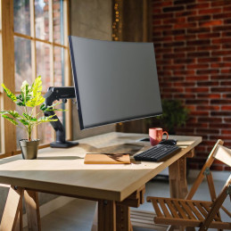 Ergotron HX Series 45-475-224 monitorin kiinnike ja jalusta 124,5 cm (49") Vastaanotto musta