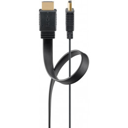 Goobay 61281 HDMI-kaapeli 5 m HDMI-tyyppi A (vakio) musta