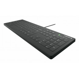 Contour Design Active Key AK-C8112 näppäimistö Lääketieteellinen USB QWERTY puola musta