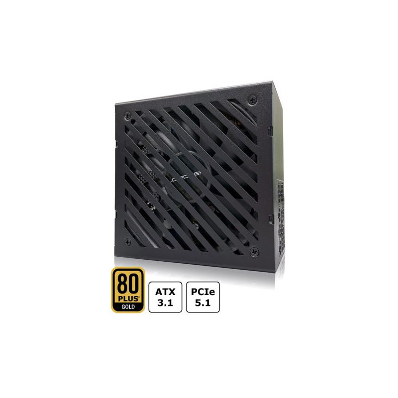 LC-Power LC6650G-SI V3.1 virtalähdeyksikkö 650 W 20+4 pin ATX ATX