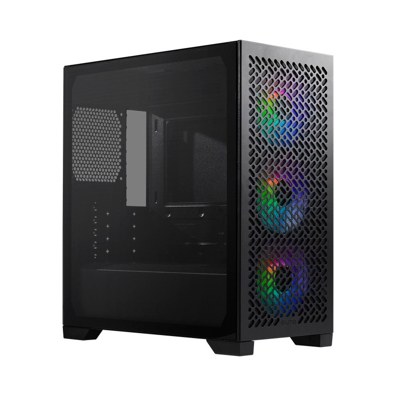 Cooler Master Elite 302 Mini Tower musta
