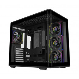 Cooler Master Elite 600 Tower musta, Läpinäkyvä