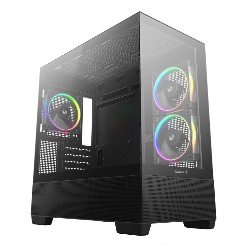 DeepCool CG380 3F Midi Tower musta