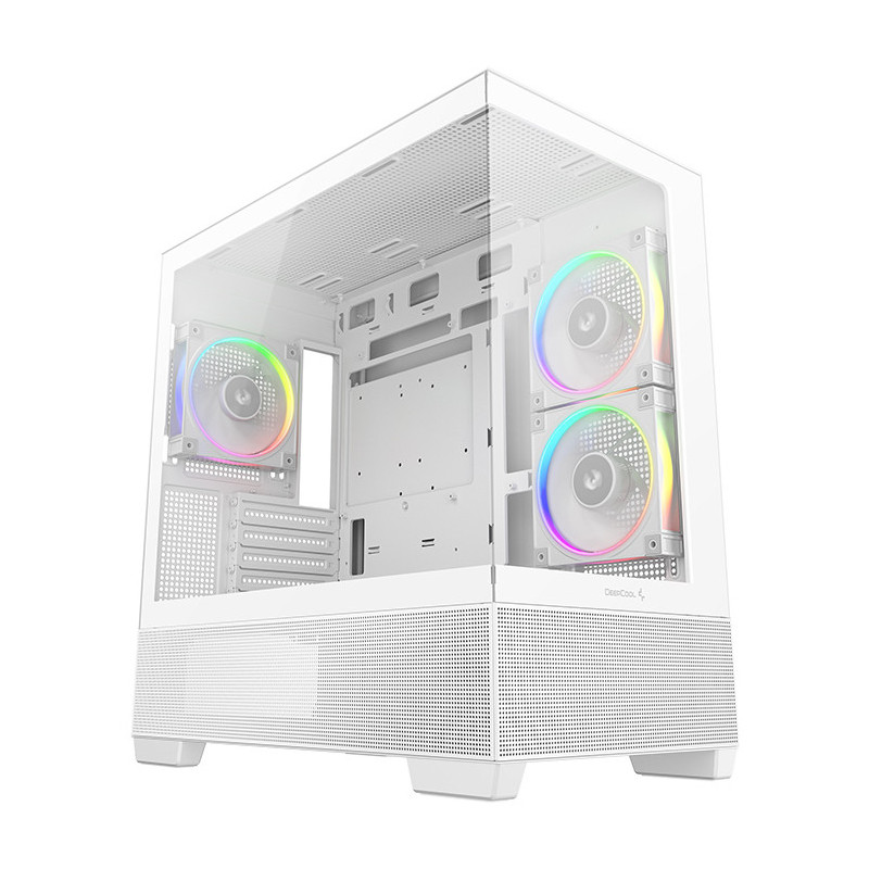 DeepCool CG380 3F WH Midi Tower Valkoinen