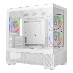 DeepCool CG380 3F WH Midi Tower Valkoinen