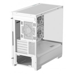DeepCool CG380 3F WH Midi Tower Valkoinen