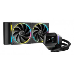 DeepCool LM240 Suoritin Nestejäähdytyspakkaus 12 cm musta 1 kpl