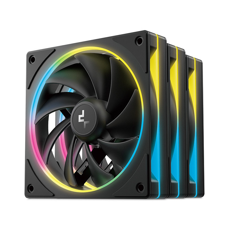 DeepCool FL12 SE 3IN1 Tietokonekotelo Tuuletin 12 cm Valkoinen 3 kpl