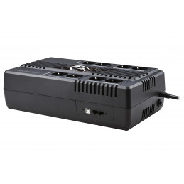 PowerWalker VI 800 MS UPS-virtalähde Linjainteraktiivinen 0,8 kVA 480 W 8 AC-pistorasia(a)