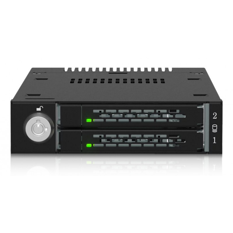 Icy Dock ToughArmor MB834MK-B V2 SSD-kotelo musta