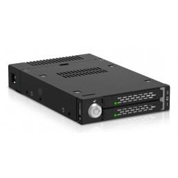 Icy Dock ToughArmor MB834MK-B V2 SSD-kotelo musta