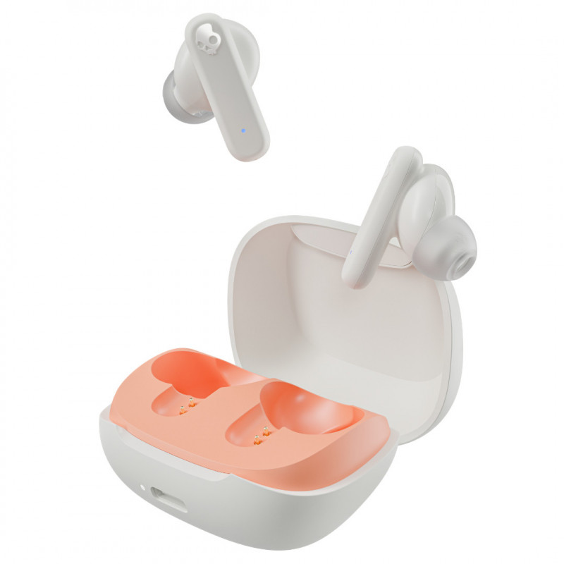 Skullcandy Smokin’ Buds Kuulokkeet True Wireless Stereo (TWS) In-ear Puhelut Musiikki Bluetooth Oranssi, Valkoinen