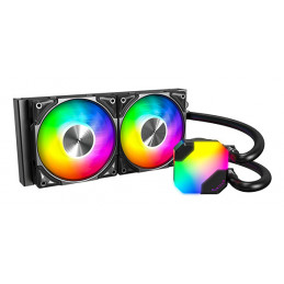 Montech HyperFlow ARGB 240 Suoritin All-in-one-nesteenjäähdytin 12 cm musta 1 kpl
