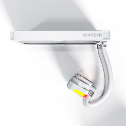 Montech HyperFlow ARGB 240 Suoritin All-in-one-nesteenjäähdytin 12 cm Valkoinen 1 kpl