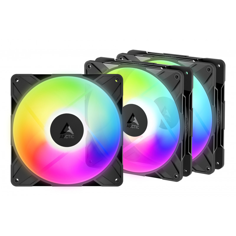 ARCTIC Freezer P14 Pro Reverse A-RGB - 3 Pack Tietokonekotelo Tuuletin 14 cm musta 3 kpl