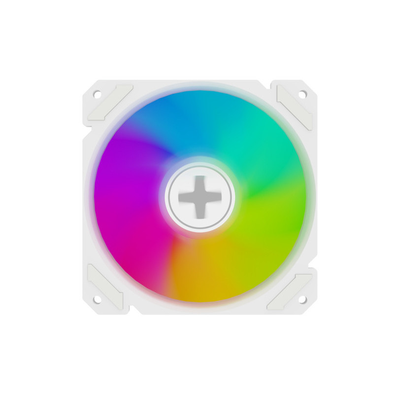 Xilence XF066 Tietokonekotelo Ilmanjäähdytin 12 cm Valkoinen 1 kpl