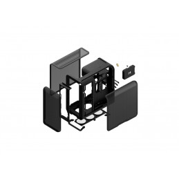 HYTE X50 AIR MID TOWER CASE PITCH BLACK