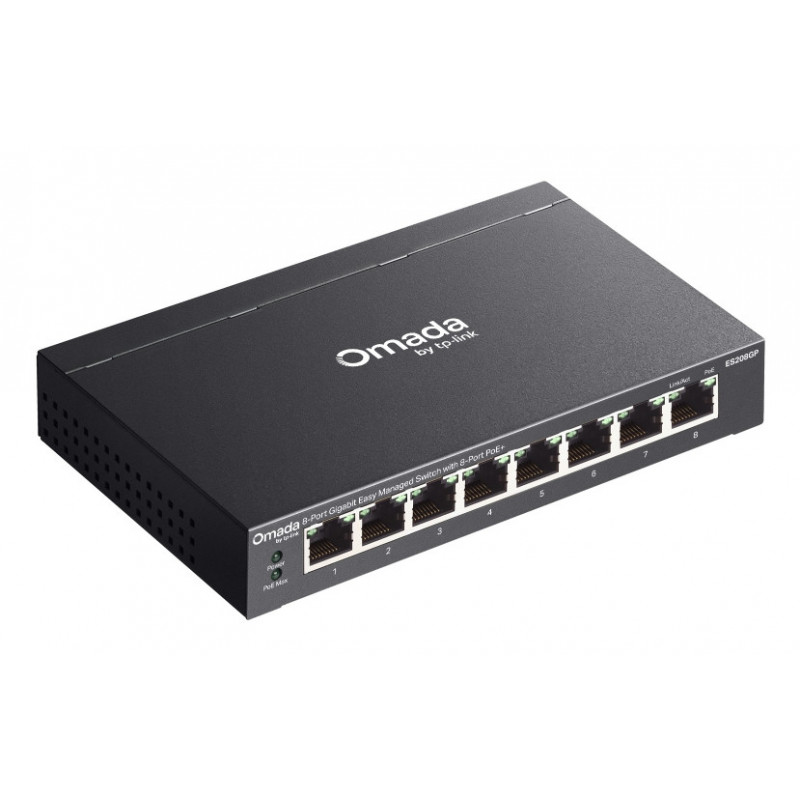 71,90 € | TP-Link Omada ES208GP verkkokytkin Hallittu L2 Gigabit Et...