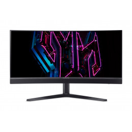 Acer Predator X34Vbmiiphuzx tietokoneen litteä näyttö 86,4 cm (34") 3440 x 1440 pikseliä UltraWide Quad HD OLED musta