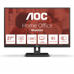 AOC E3 Q27E3UAM tietokoneen litteä näyttö 68,6 cm (27") 2560 x 1440 pikseliä Quad HD musta