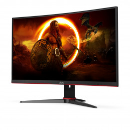 AOC G2 C27G2E BK tietokoneen litteä näyttö 68,6 cm (27") 1920 x 1080 pikseliä Full HD musta, Punainen
