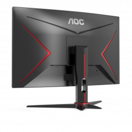 AOC G2 C27G2E BK tietokoneen litteä näyttö 68,6 cm (27") 1920 x 1080 pikseliä Full HD musta, Punainen