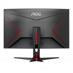 AOC G2 C27G2E BK tietokoneen litteä näyttö 68,6 cm (27") 1920 x 1080 pikseliä Full HD musta, Punainen