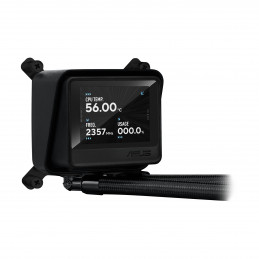 ASUS MAX GAMING LC 360 ARGB LCD Suoritin All-in-one-nesteenjäähdytin 12 cm musta