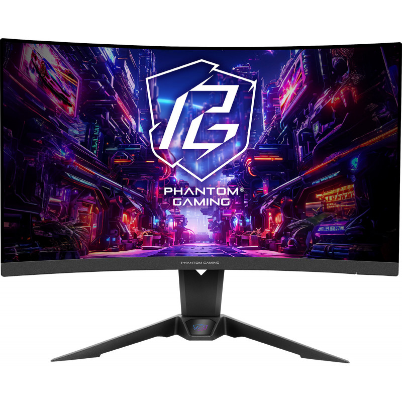 Asrock Phantom Gaming tietokoneen litteä näyttö 68,6 cm (27") 2560 x 1440 pikseliä Quad HD LED musta