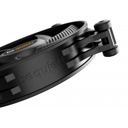 be quiet! BL085 Tietokoneen jäähdytysjärjestelmä Tietokonekotelo Tuuletin 12 cm musta