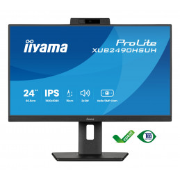 iiyama XUB2490HSUH-B2 tietokoneen litteä näyttö 60,5 cm (23.8") 1920 x 1080 pikseliä Full HD LED musta