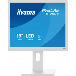 iiyama ProLite B1980S-W1 tietokoneen litteä näyttö 48,3 cm (19") 1280 x 1024 pikseliä SVGA LED Valkoinen
