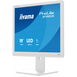 iiyama ProLite B1980S-W1 tietokoneen litteä näyttö 48,3 cm (19") 1280 x 1024 pikseliä SVGA LED Valkoinen