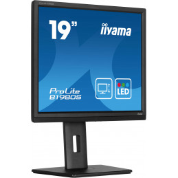 iiyama ProLite B1980S-B1 tietokoneen litteä näyttö 48,3 cm (19") 1280 x 1024 pikseliä VGA LED musta