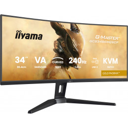 iiyama G-MASTER GCB3486WQSCP-B1 tietokoneen litteä näyttö 86,4 cm (34") 3440 x 1440 pikseliä UltraWide Quad HD musta