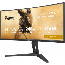 iiyama G-MASTER GCB3486WQSCP-B1 tietokoneen litteä näyttö 86,4 cm (34") 3440 x 1440 pikseliä UltraWide Quad HD musta
