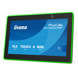 iiyama TW1625LASC-B3PNR kokoustilanäyttö 39,6 cm (15.6") 1920 x 1080 pikseliä LED 802.11a, 802.11b, 802.11g, Wi-Fi 4 (802.11n),