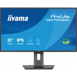iiyama ProLite XB2792QSU-B1 tietokoneen litteä näyttö 68,6 cm (27") 2560 x 1440 pikseliä Quad HD LED musta