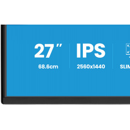 iiyama ProLite XB2792QSU-B1 tietokoneen litteä näyttö 68,6 cm (27") 2560 x 1440 pikseliä Quad HD LED musta