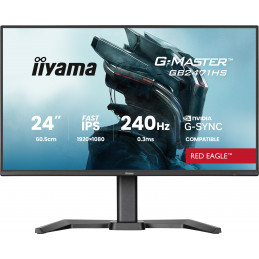 iiyama G-MASTER GB2471HS-B1 tietokoneen litteä näyttö 60,5 cm (23.8") 1920 x 1080 pikseliä Full HD musta