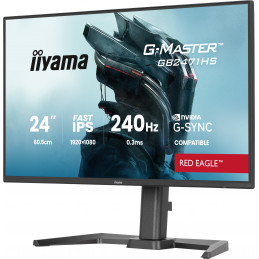 iiyama G-MASTER GB2471HS-B1 tietokoneen litteä näyttö 60,5 cm (23.8") 1920 x 1080 pikseliä Full HD musta