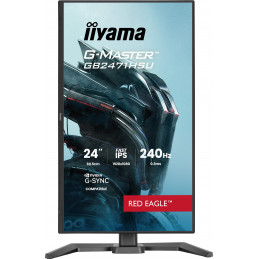 iiyama G-MASTER GB2471HSU-B1 tietokoneen litteä näyttö 60,5 cm (23.8") 1920 x 1080 pikseliä Full HD musta
