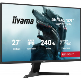 iiyama G-MASTER G2771HSU-B1 tietokoneen litteä näyttö 68,6 cm (27") 1920 x 1080 pikseliä Full HD musta