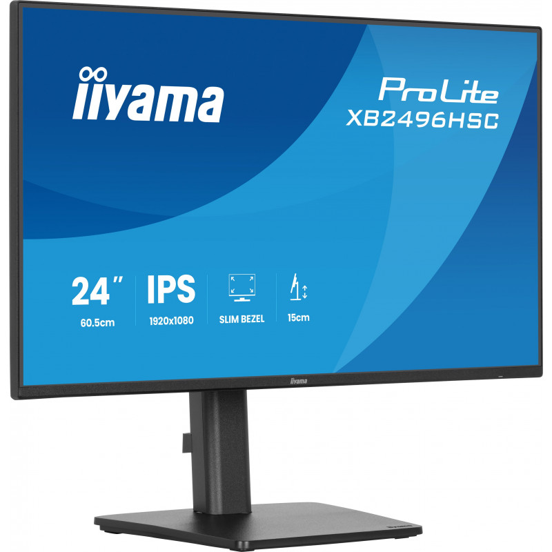 iiyama ProLite XB2496HSC-B1 tietokoneen litteä näyttö 61 cm (24") 1920 x 1080 pikseliä Full HD LED musta