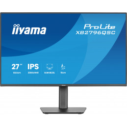 iiyama ProLite XB2796QSC-B1 tietokoneen litteä näyttö 68,6 cm (27") 2560 x 1440 pikseliä Quad HD LED musta