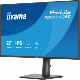 iiyama ProLite XB2796QSC-B1 tietokoneen litteä näyttö 68,6 cm (27") 2560 x 1440 pikseliä Quad HD LED musta