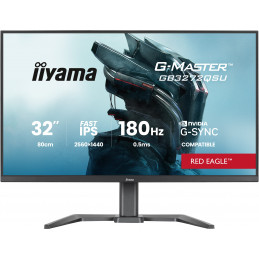 iiyama G-MASTER GB3272QSU-B1 tietokoneen litteä näyttö 80 cm (31.5") 2560 x 1440 pikseliä Quad HD LED musta