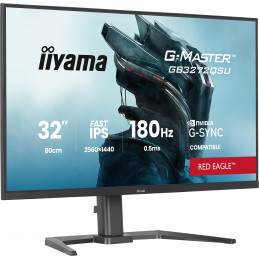 iiyama G-MASTER GB3272QSU-B1 tietokoneen litteä näyttö 80 cm (31.5") 2560 x 1440 pikseliä Quad HD LED musta