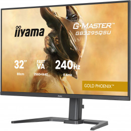 iiyama G-MASTER GB3295QSU-B1 tietokoneen litteä näyttö 80 cm (31.5") 2560 x 1440 pikseliä Quad HD LED musta