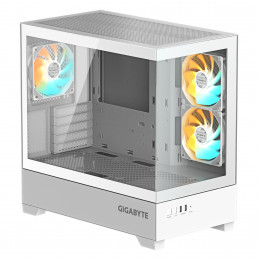 GIGABYTE C201 PANORAMIC ICE Midi Tower Valkoinen